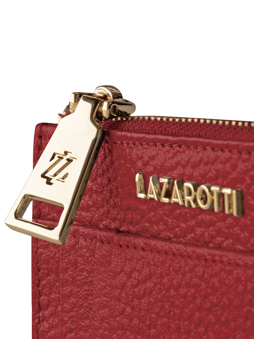 Lazarotti Portafoglio chiave in pelle di Bologna, 11,5 cm, con scomparto per Air Tag Lazarotti Portafoglio chiave in pelle di Bologna, 11,5 cm, con scomparto per Air Tag