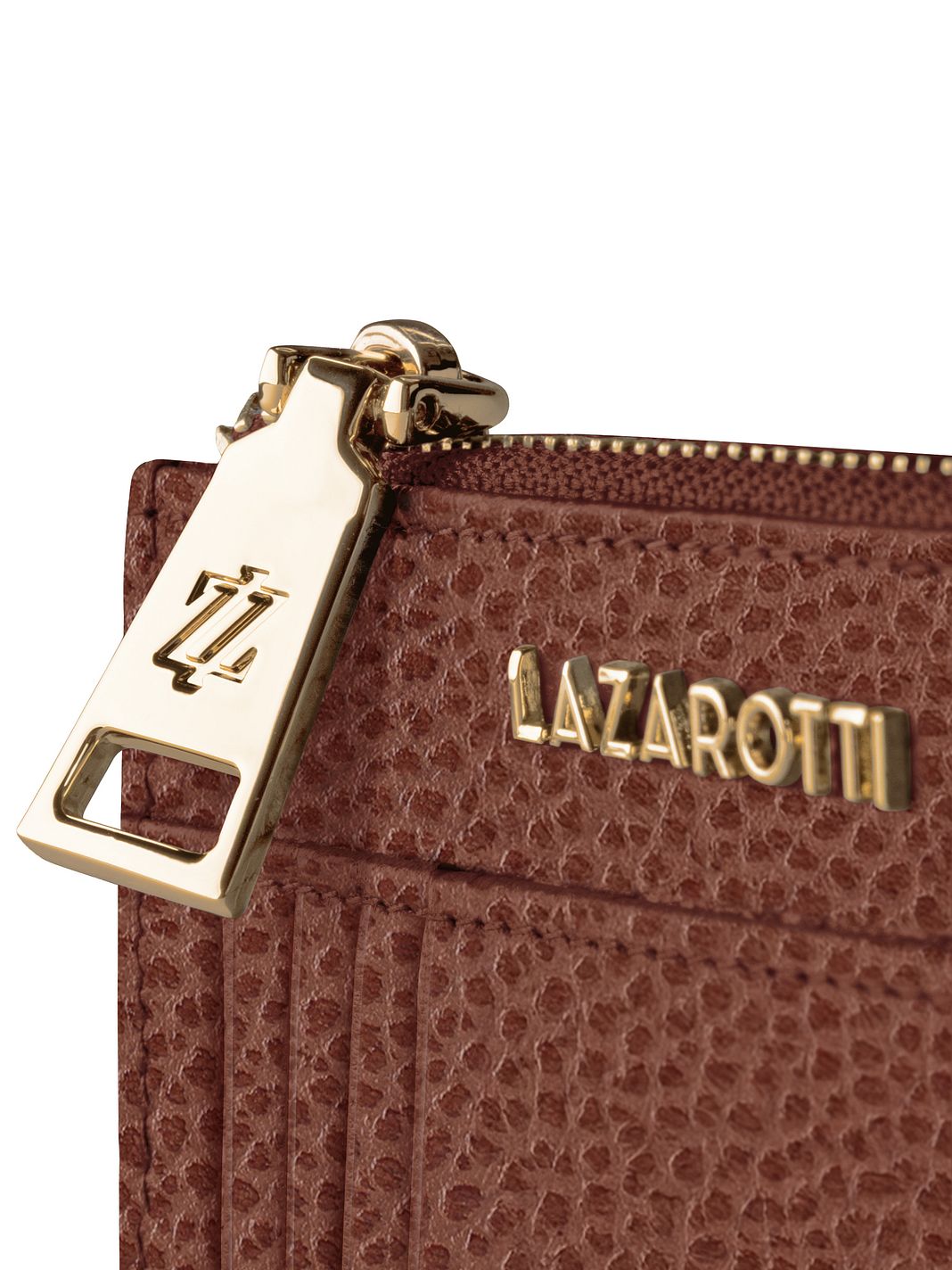 Lazarotti Portafoglio chiave in pelle di Bologna, 11,5 cm, con scomparto per Air Tag Lazarotti Portafoglio chiave in pelle di Bologna, 11,5 cm, con scomparto per Air Tag