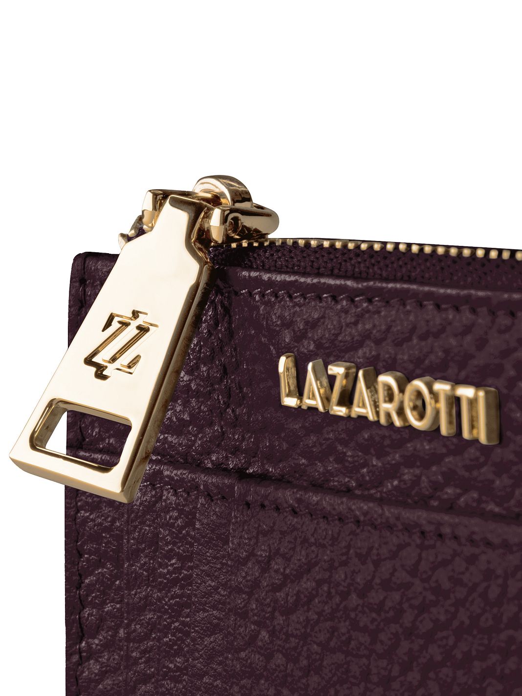 Lazarotti Portafoglio chiave in pelle di Bologna, 11,5 cm, con scomparto per Air Tag Lazarotti Portafoglio chiave in pelle di Bologna, 11,5 cm, con scomparto per Air Tag