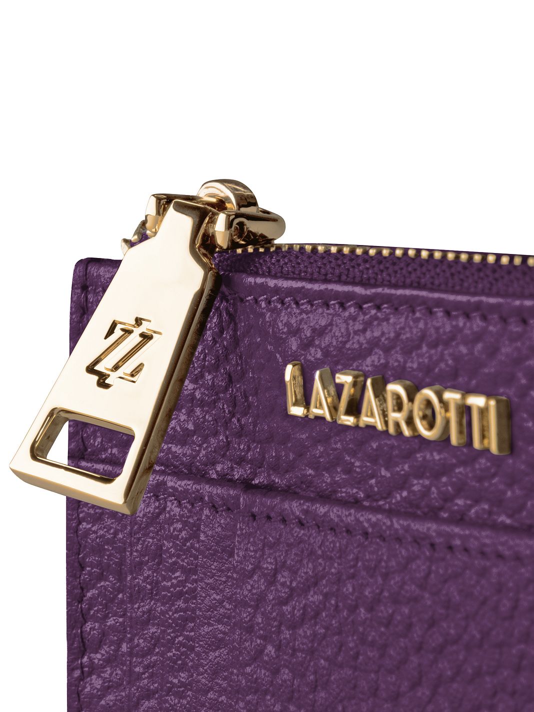 Lazarotti Portafoglio chiave in pelle di Bologna, 11,5 cm, con scomparto per Air Tag Lazarotti Portafoglio chiave in pelle di Bologna, 11,5 cm, con scomparto per Air Tag