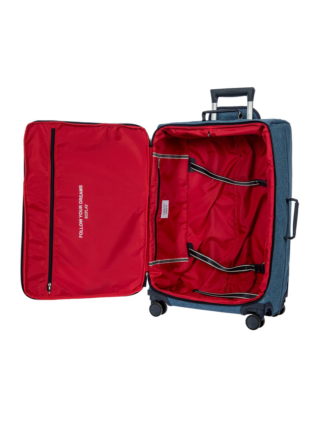 Bric's Bric's x Replay 4 ruote Carrello 71 cm Bric's Bric's x Replay 4 ruote Carrello 71 cm
