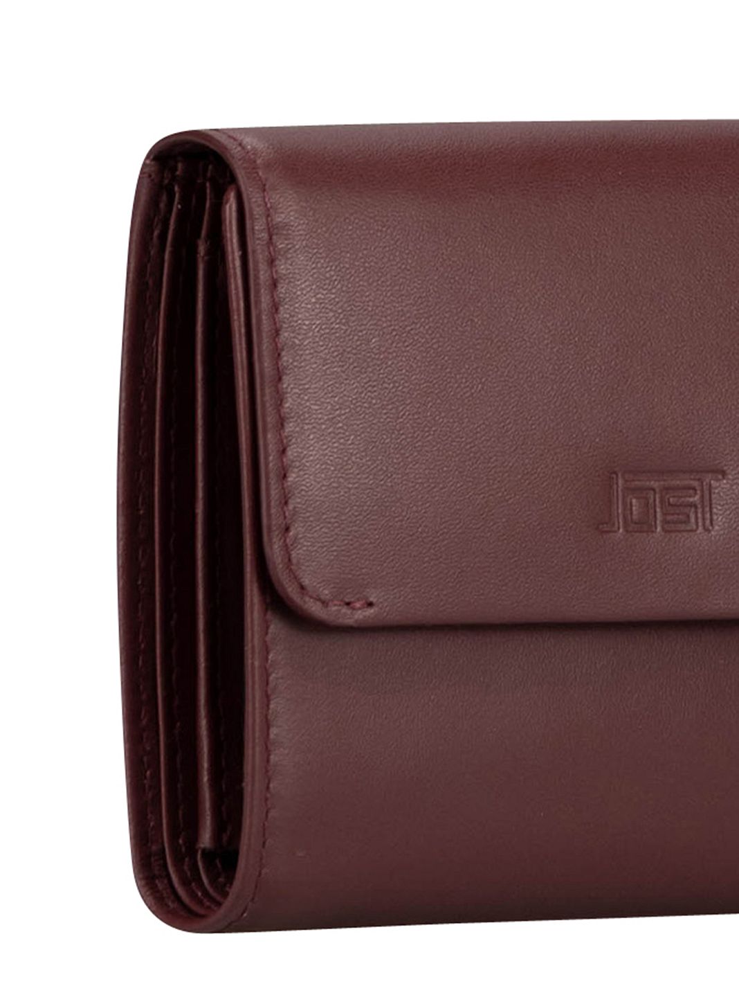 Jost Arva Portafoglio Protezione RFID Vera Pelle 12 cm Jost Arva Portafoglio Protezione RFID Vera Pelle 12 cm