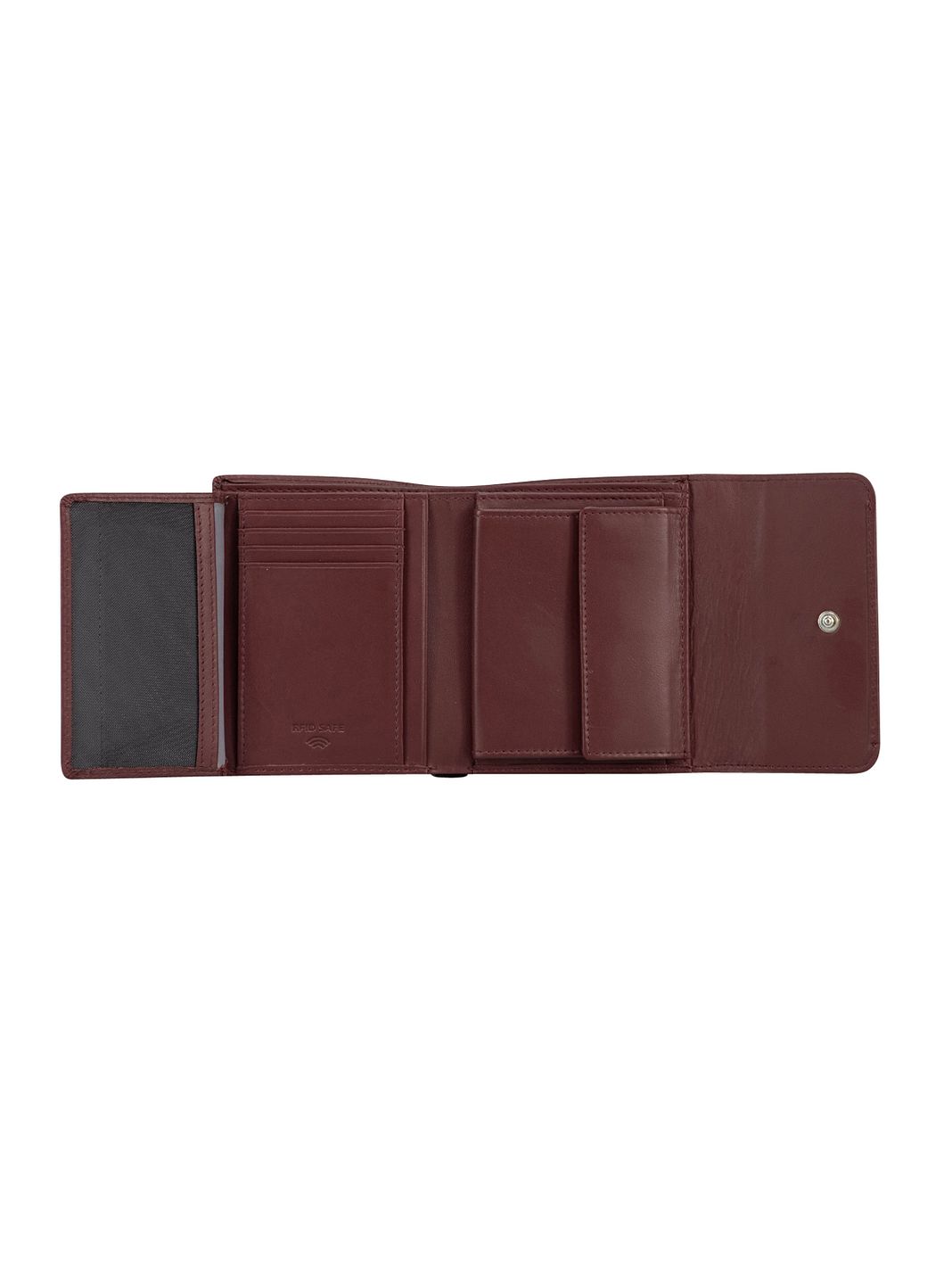Jost Arva Portafoglio Protezione RFID Vera Pelle 12 cm Jost Arva Portafoglio Protezione RFID Vera Pelle 12 cm