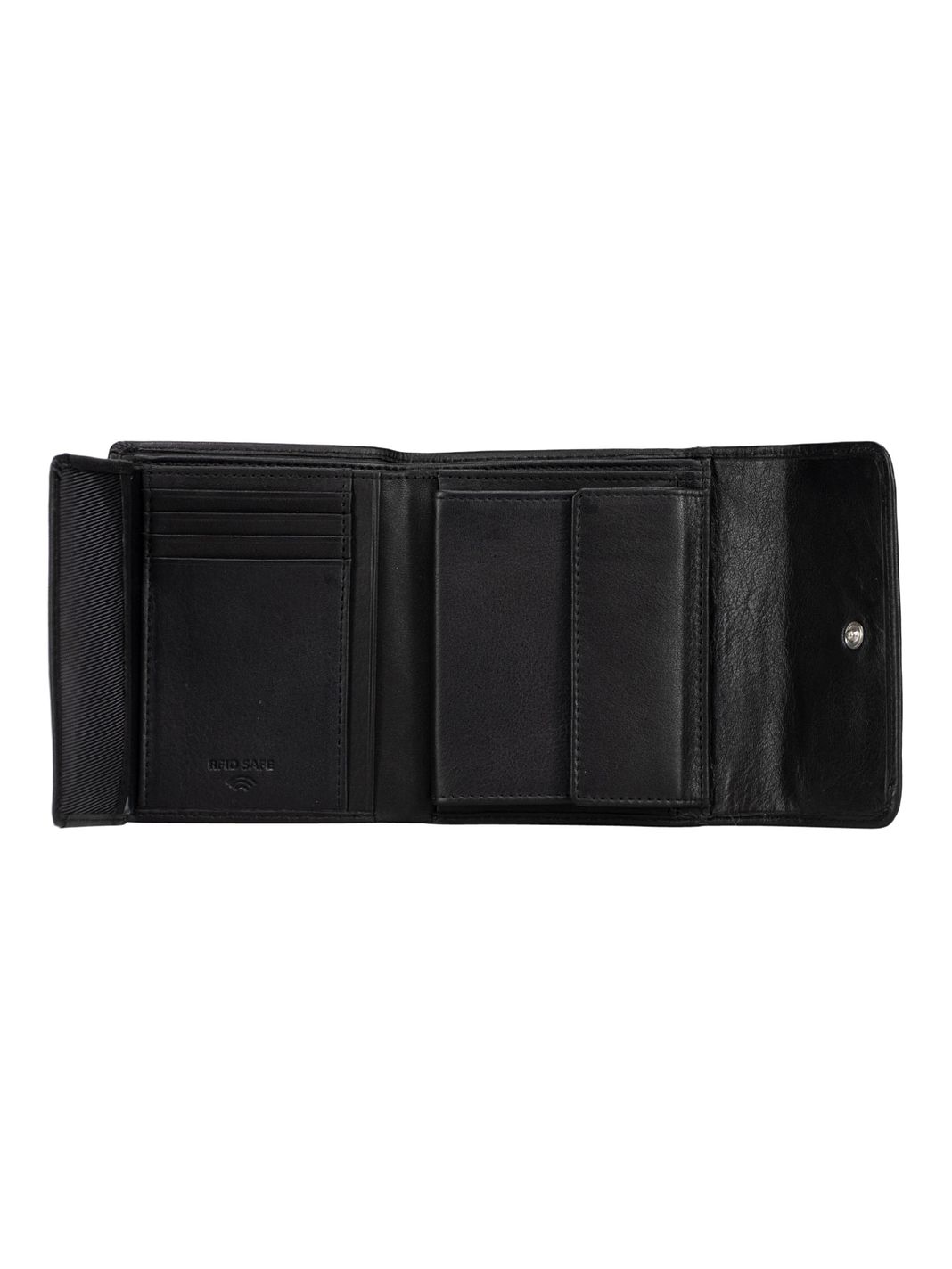Jost Odense Portafoglio Protezione RFID Vera Pelle 12 cm