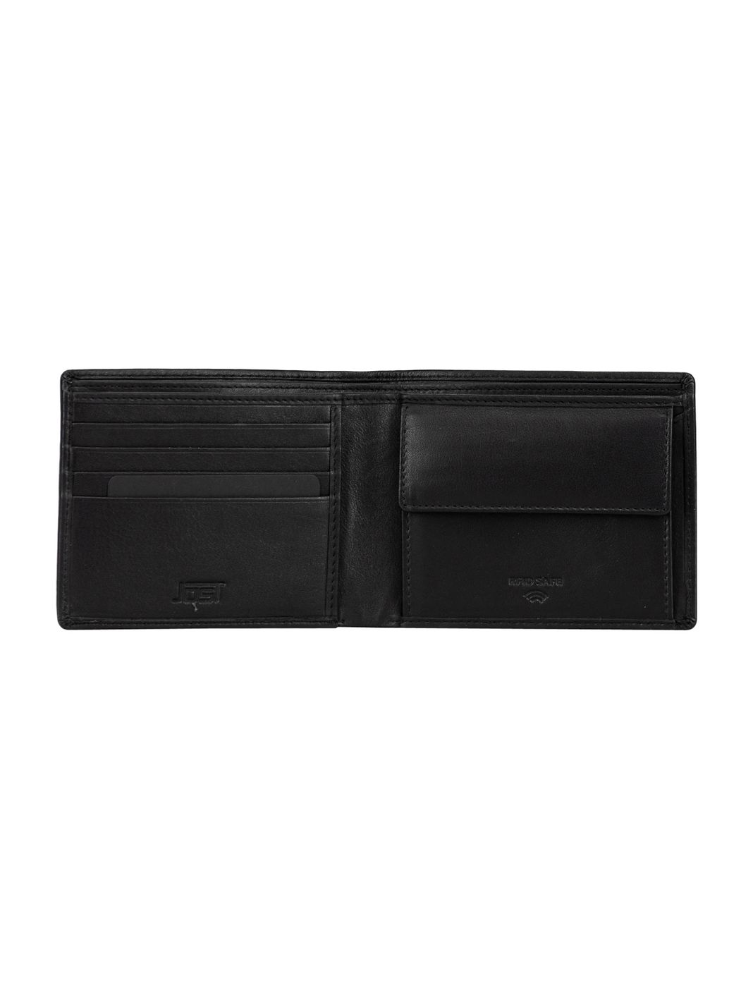 Jost Odense Portafoglio Protezione RFID Vera Pelle 12.5 cm
