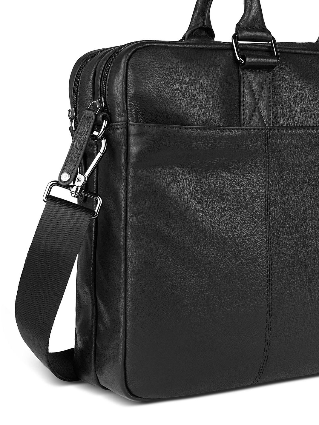 bugatti Black Magic Valigetta Vera Pelle 40 cm Vano porta PC bugatti Black Magic Valigetta Vera Pelle 40 cm Vano porta PC