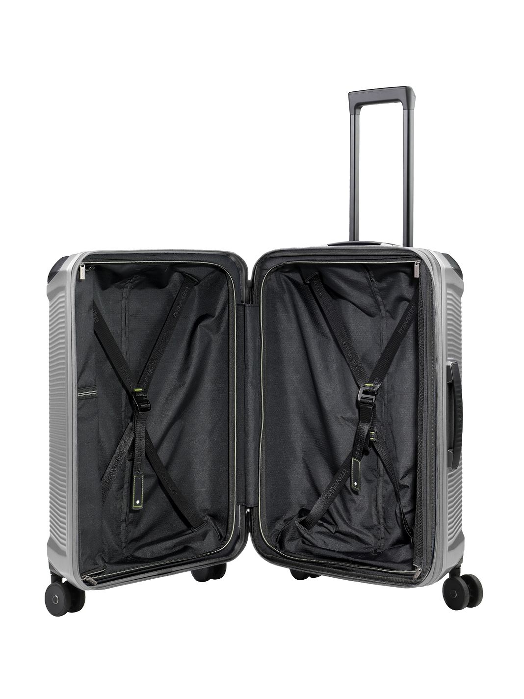 Travelite Millennium 4 ruedas Juego de maletas 3 piezas Con asa expansible