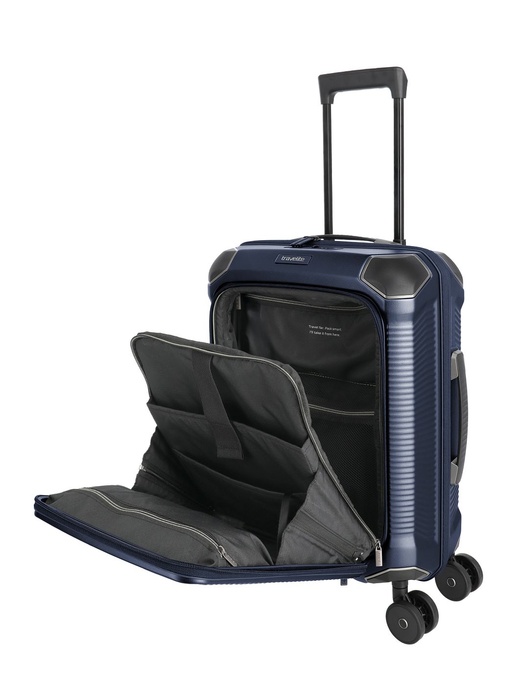 Travelite Millennium 4 ruedas Maleta de cabina 55 cm Compartimento para el portátil Travelite Millennium 4 ruedas Maleta de cabina 55 cm Compartimento para el portátil