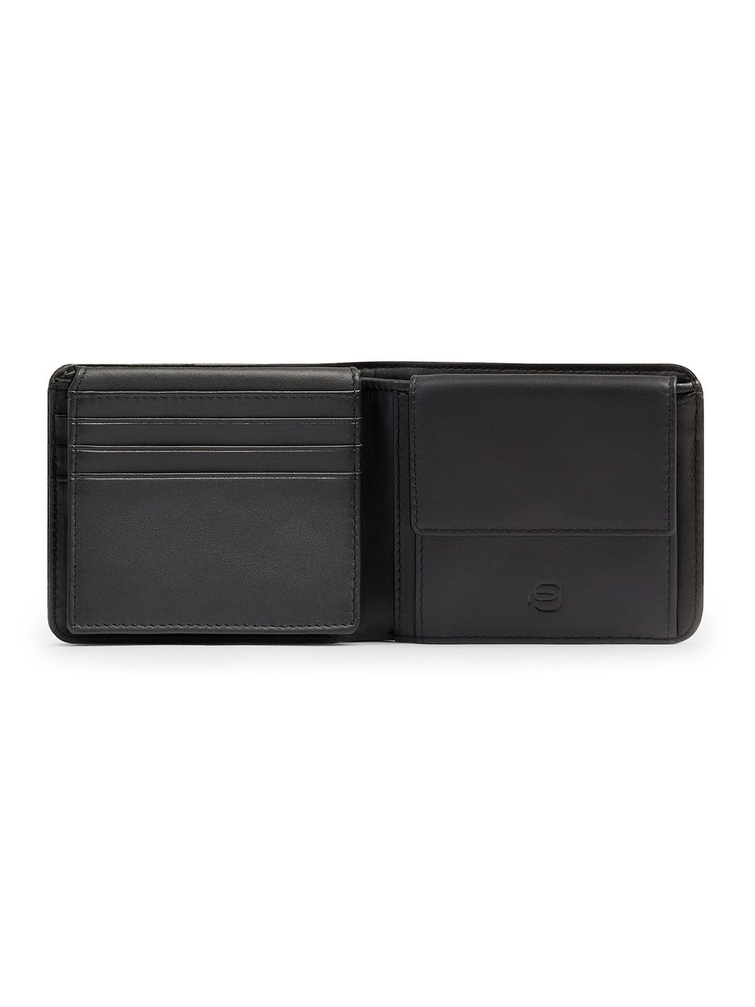 Piquadro Lyss Portafoglio Protezione RFID Vera Pelle 11 cm Piquadro Lyss Portafoglio Protezione RFID Vera Pelle 11 cm