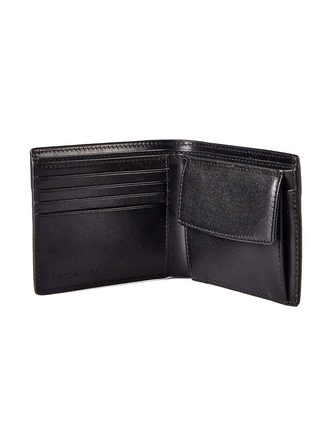 The Bridge Ludovico Portafoglio Protezione RFID Vera Pelle 11 cm The Bridge Ludovico Portafoglio Protezione RFID Vera Pelle 11 cm