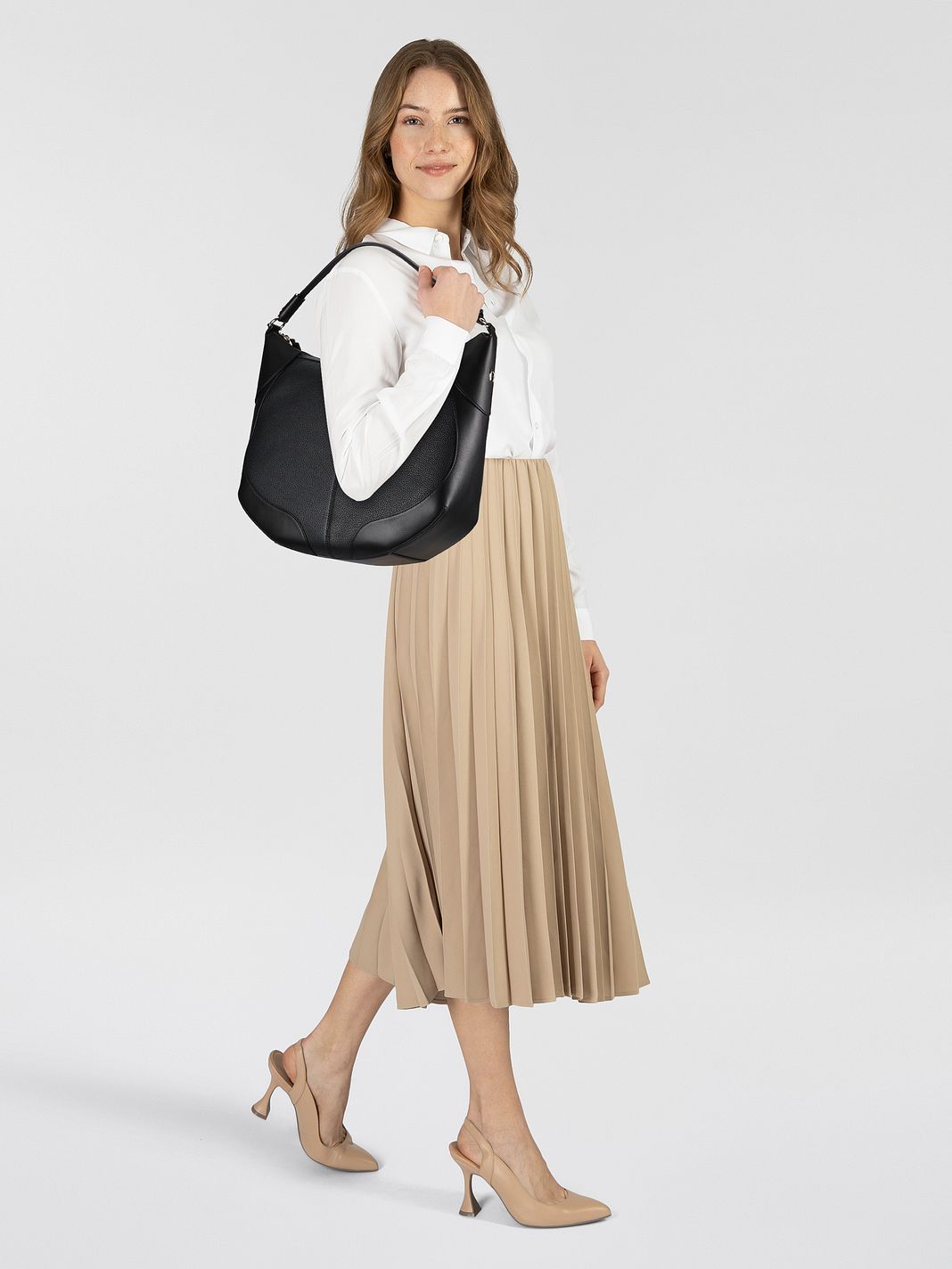 AIGNER Ambra Borsa a spalla Vera Pelle 36 cm AIGNER Ambra Borsa a spalla Vera Pelle 36 cm
