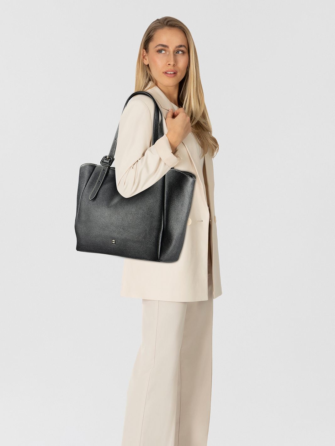 AIGNER Miranda Bolsa de compras Piel natural 34 cm AIGNER Miranda Bolsa de compras Piel natural 34 cm
