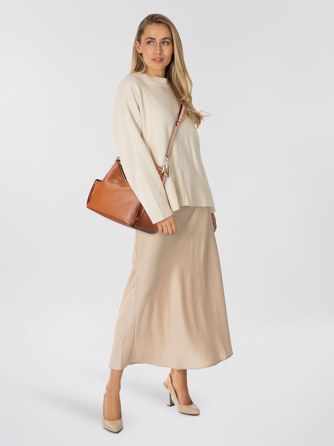 Lauren Ralph Lauren Blaike Olkalaukku Nahka 25.5 cm Lauren Ralph Lauren Blaike Olkalaukku Nahka 25.5 cm