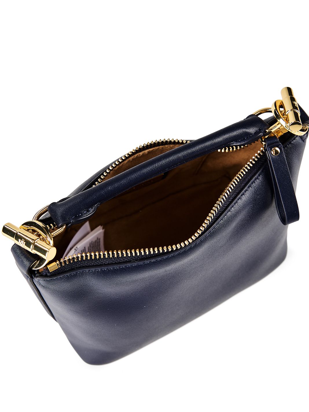 Lauren Ralph Lauren Blaike Mini Borsa Borsa a tracolla Vera Pelle 17 cm Lauren Ralph Lauren Blaike Mini Borsa Borsa a tracolla Vera Pelle 17 cm
