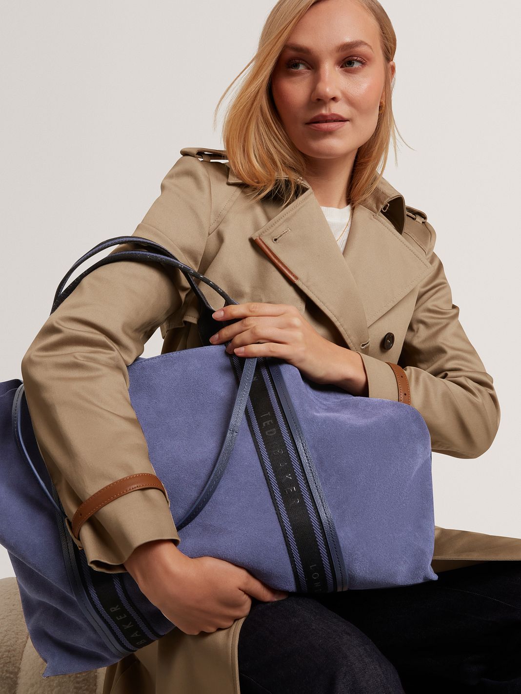 Ted Baker Laurrel Borsa shopper L Vera Pelle 56 cm Ted Baker Laurrel Borsa shopper L Vera Pelle 56 cm