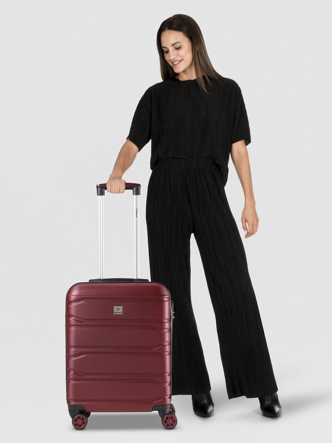 Benzi 5523 4 ruote Trolley cabina 53 cm Benzi 5523 4 ruote Trolley cabina 53 cm