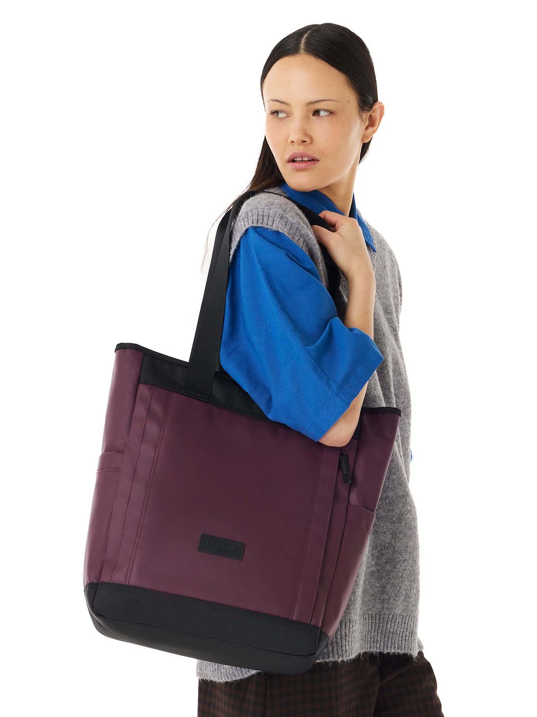 Eastpak Cnnct Tote Borsa shopper 32 cm Vano porta PC Eastpak Cnnct Tote Borsa shopper 32 cm Vano porta PC