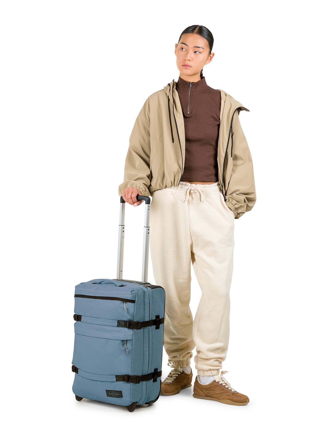 Eastpak Transit'R Plus 2 ruote Trolley cabina 55 cm Eastpak Transit'R Plus 2 ruote Trolley cabina 55 cm