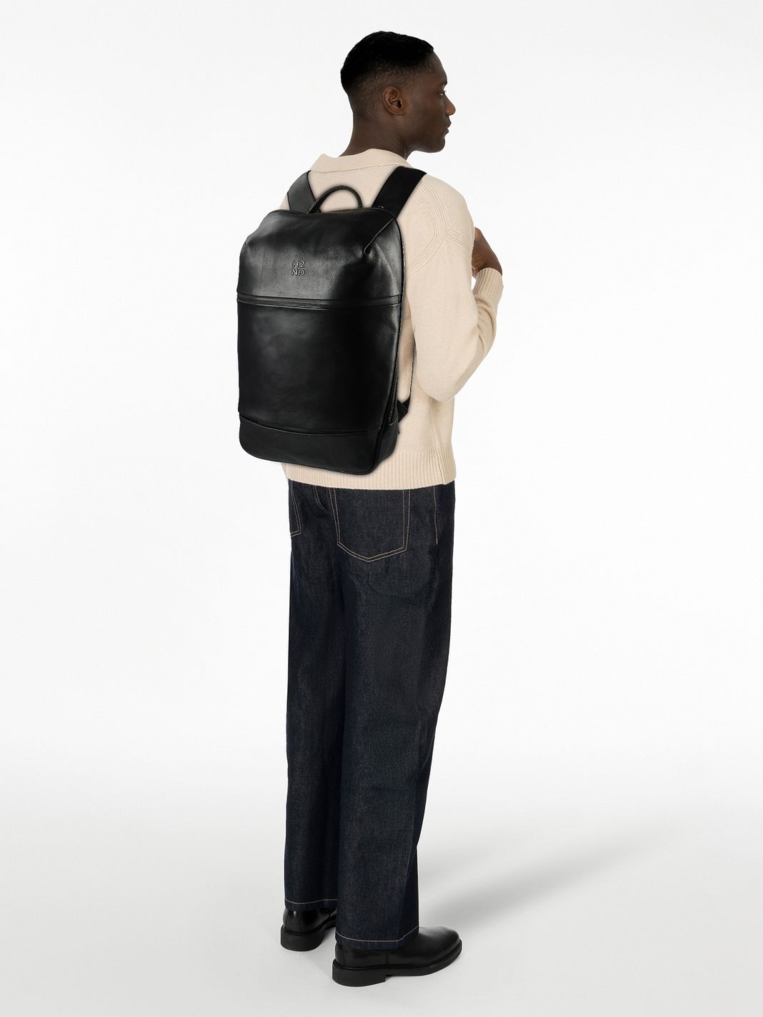 Harbour 2nd City Lights Daypack Läder 46 cm Laptopfack
