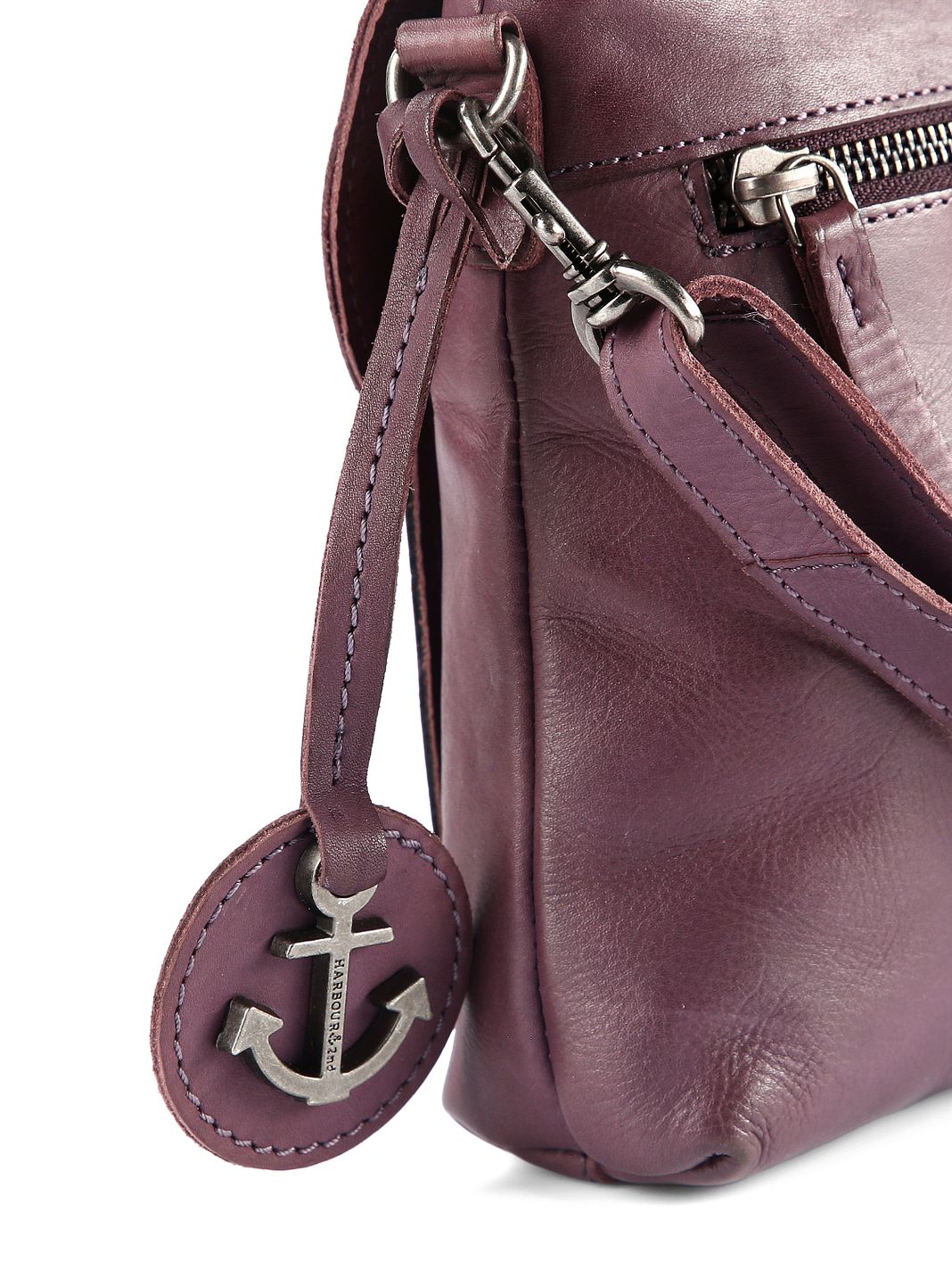 Harbour 2nd Anchor Love Iben Mini Borsa Borsa a tracolla Vera Pelle 18 cm Harbour 2nd Anchor Love Iben Mini Borsa Borsa a tracolla Vera Pelle 18 cm