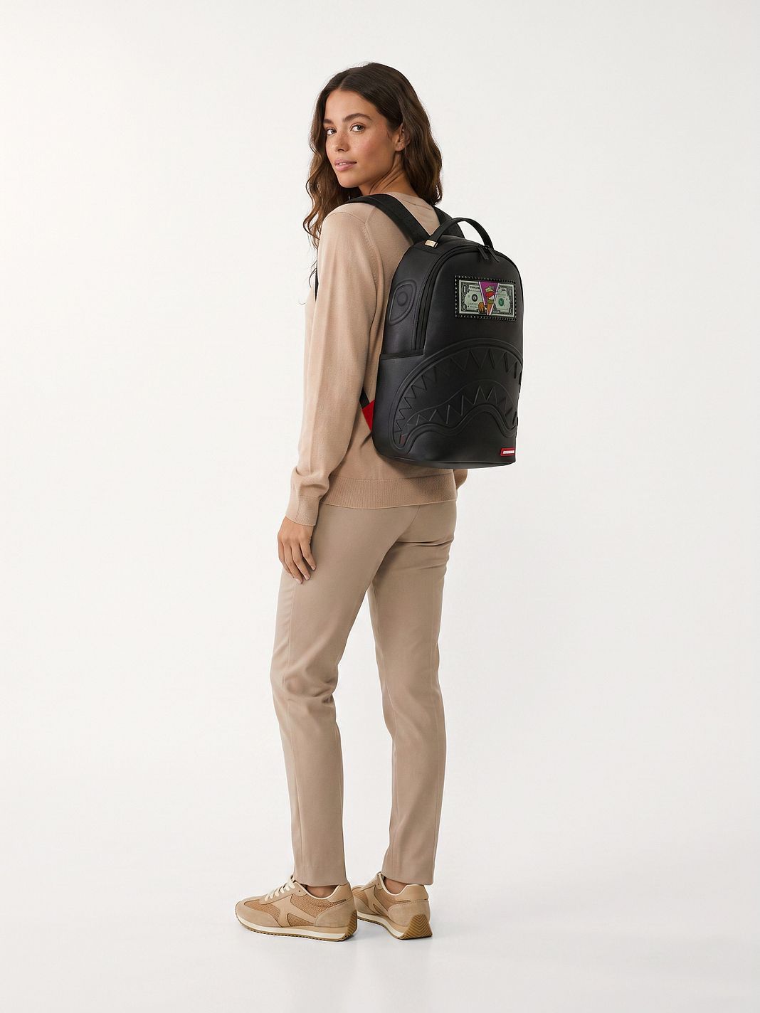Sprayground Real Money Zaino da giorno 45 cm Vano porta PC Sprayground Real Money Zaino da giorno 45 cm Vano porta PC