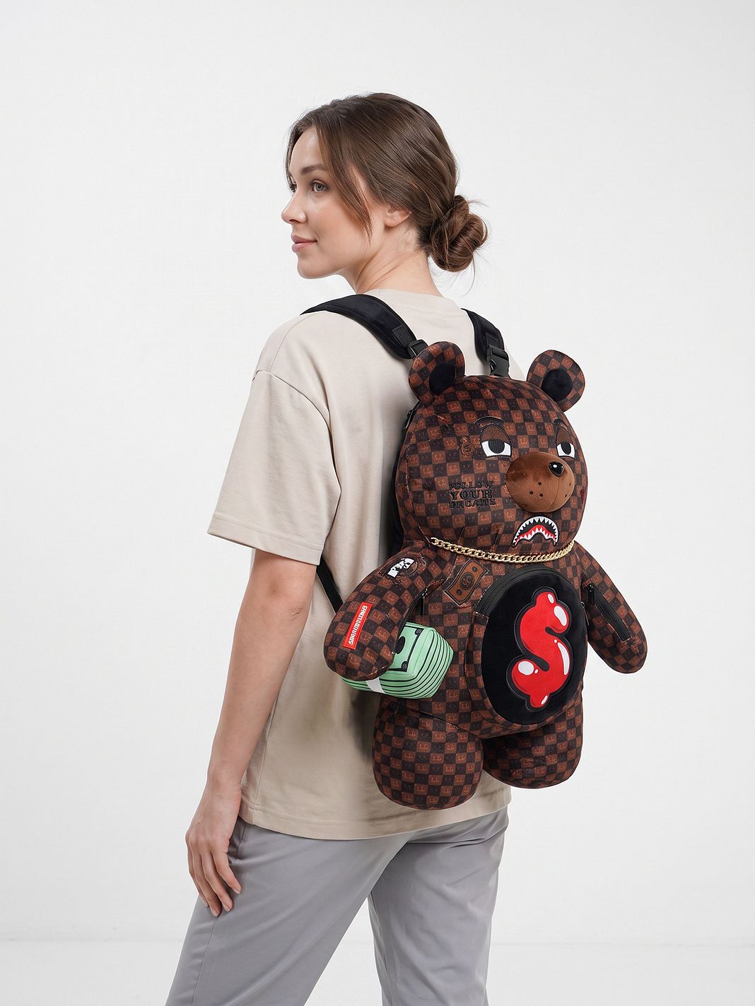 Sprayground Sharks In Paris Zaino da giorno 63.5 cm Sprayground Sharks In Paris Zaino da giorno 63.5 cm