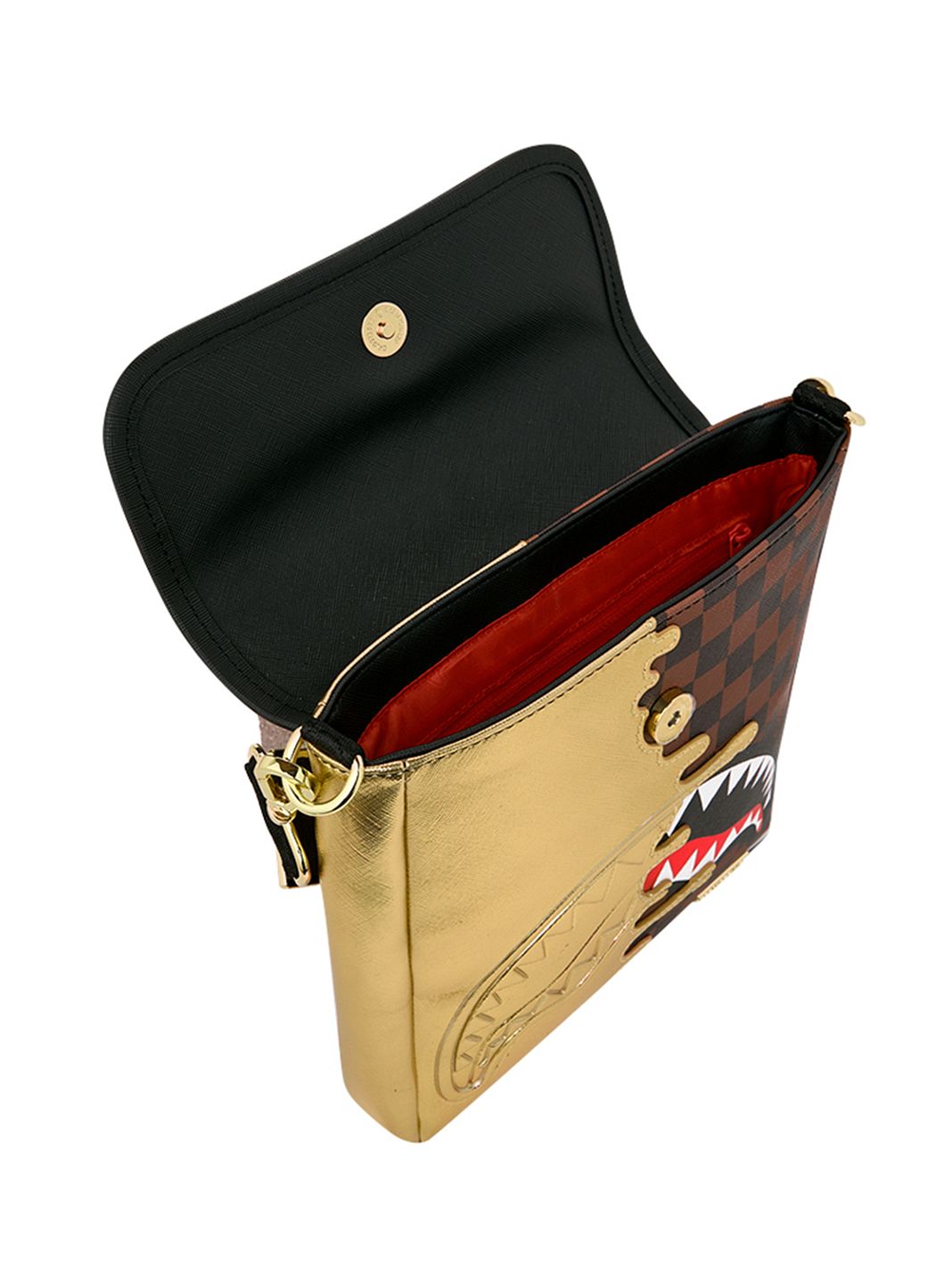 Sprayground Sharks In Crossbody-väska 23 cm