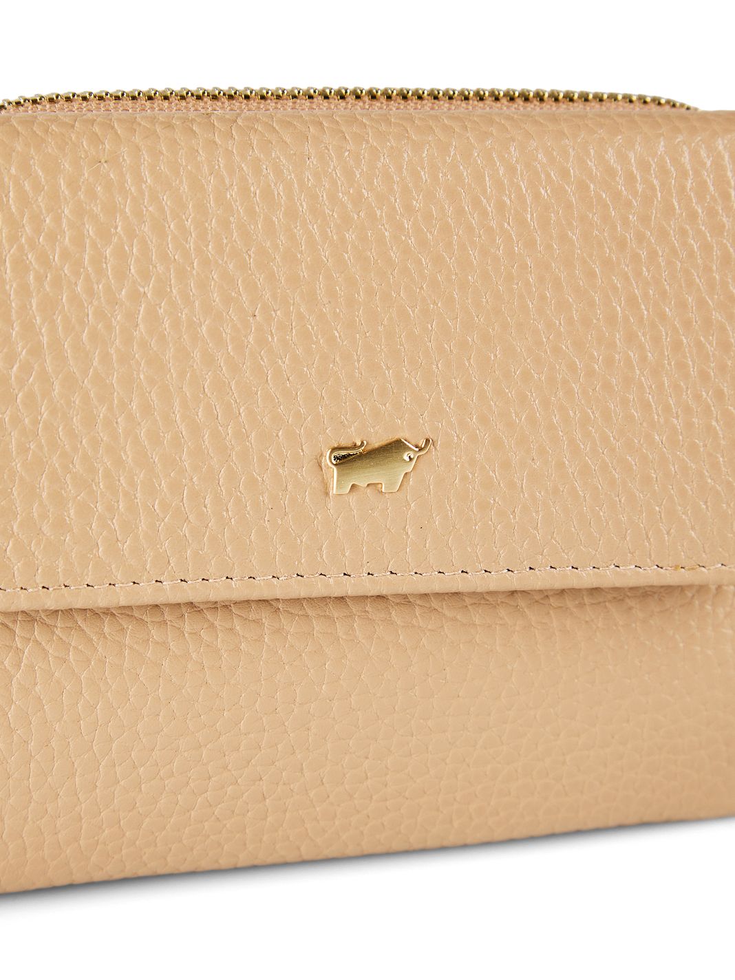 Braun Büffel Asti Portafoglio Protezione RFID Vera Pelle 12 cm