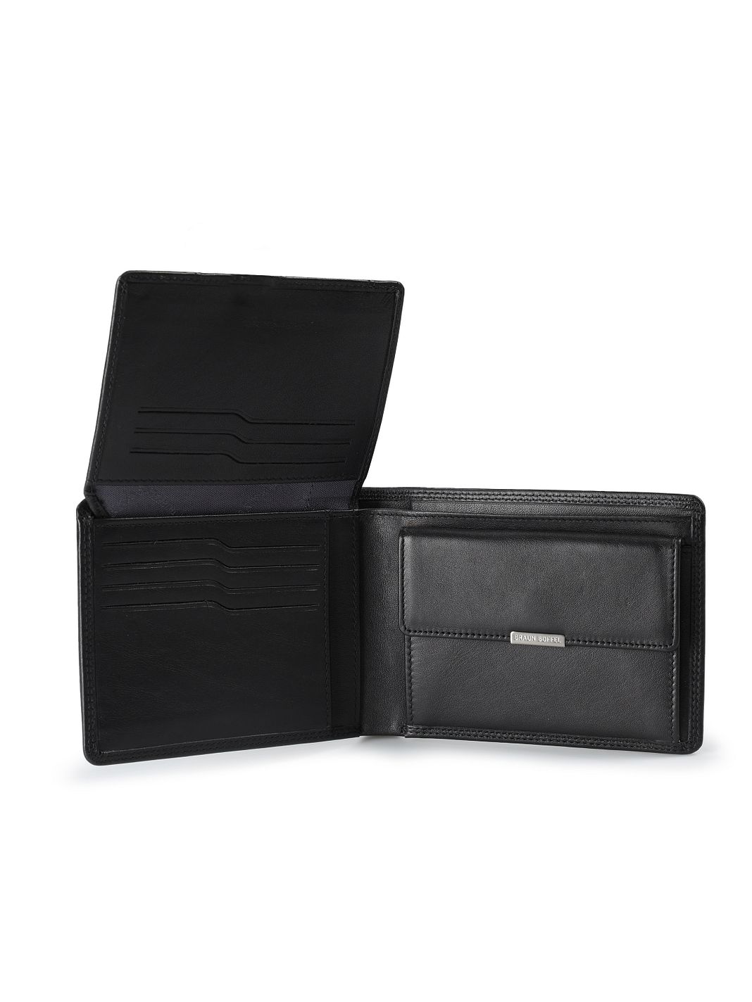 Braun Büffel Golf 3.0 Plånbok RFID-skydd Läder 12 cm