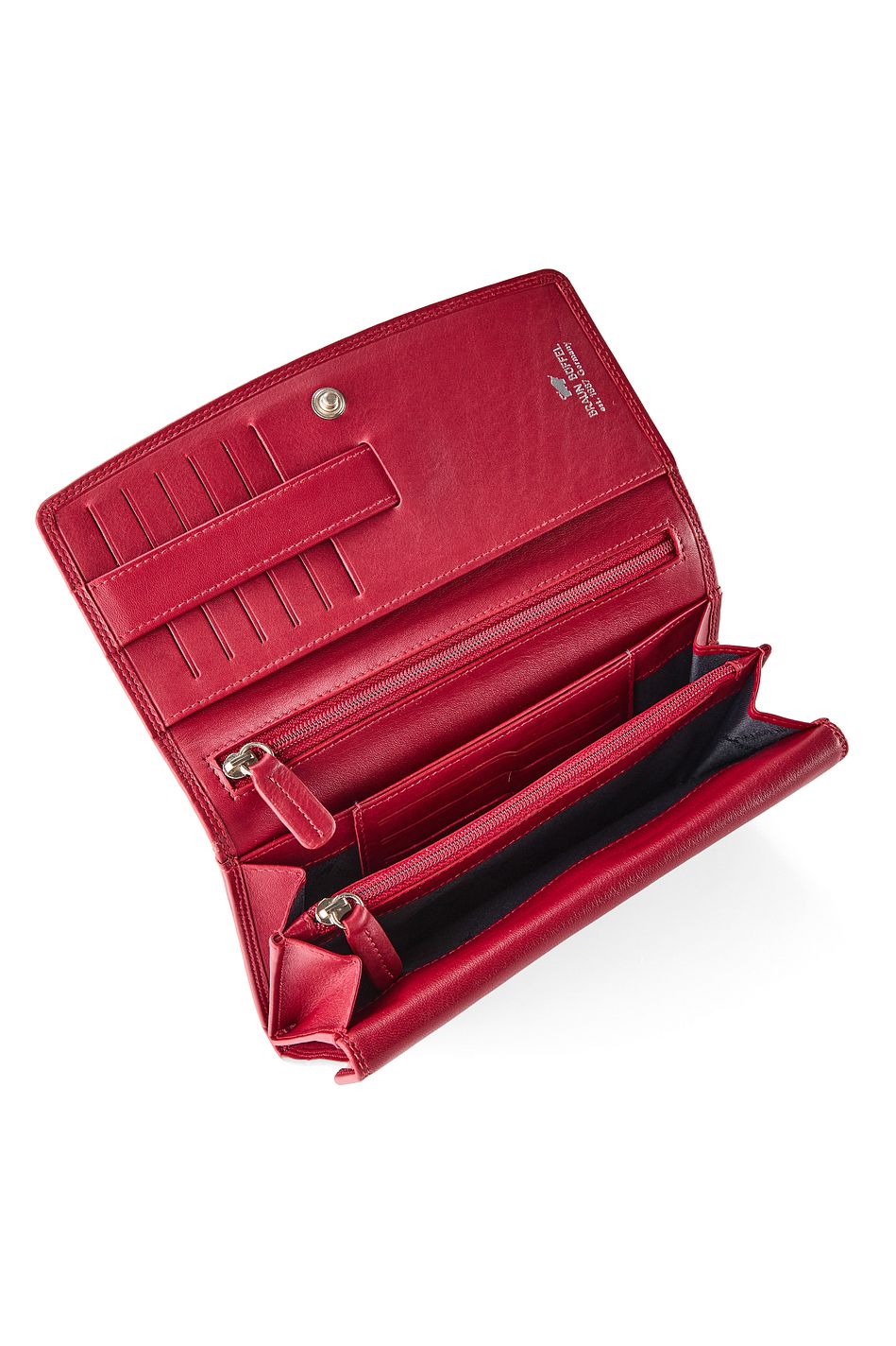 Braun Büffel Golf 3.0 Plånbok RFID-skydd Läder 18 cm