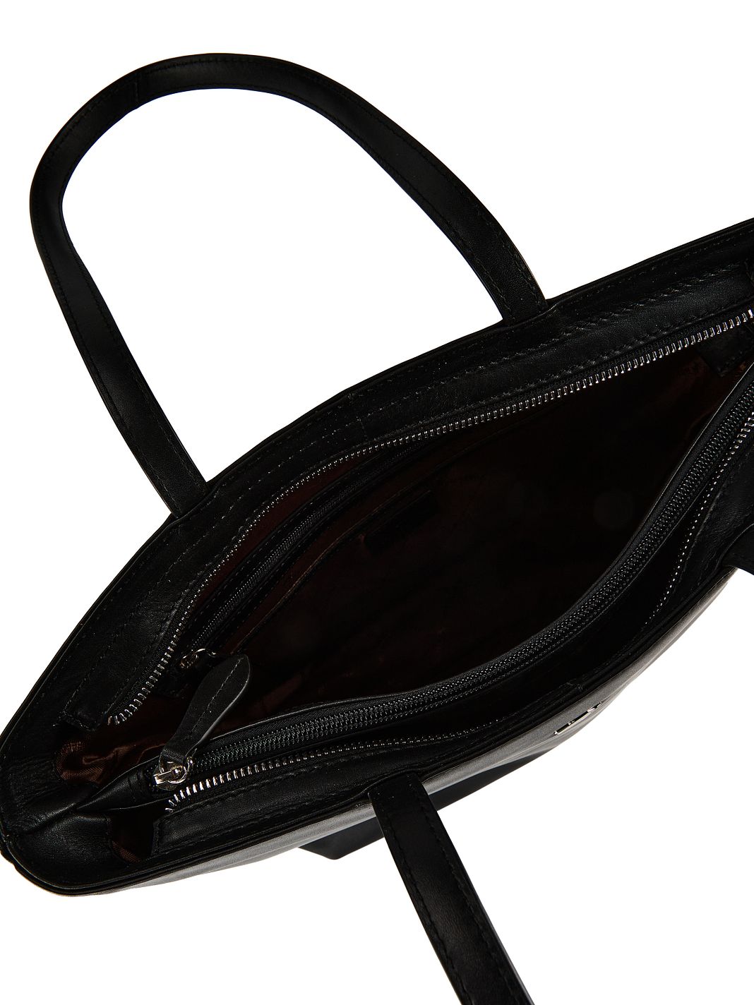 Braun Büffel Hanna Borsa shopper S Vera Pelle 38 cm Vano porta PC
