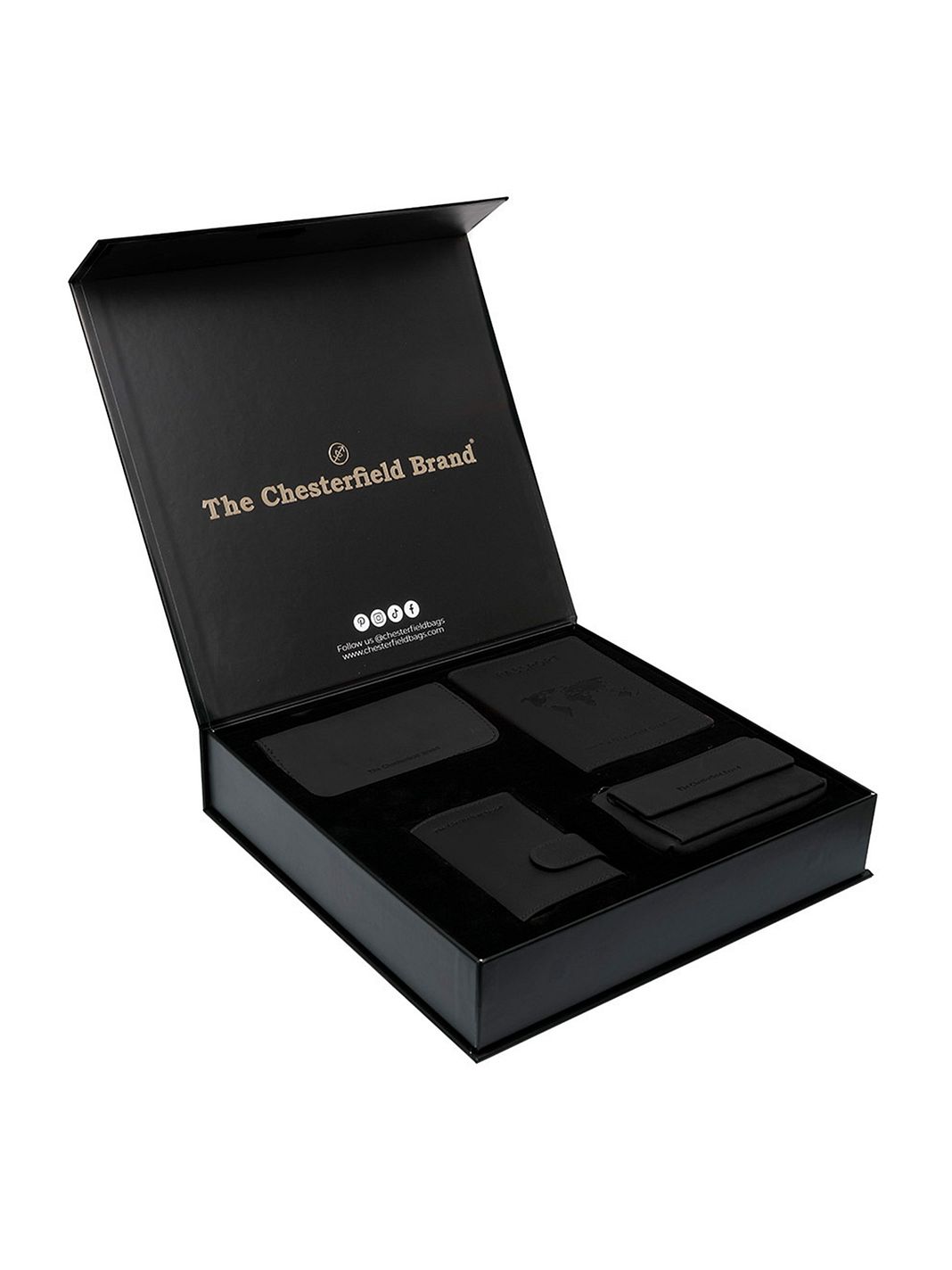 The Chesterfield Brand Custodia per carta di credito Vera Pelle 7 cm