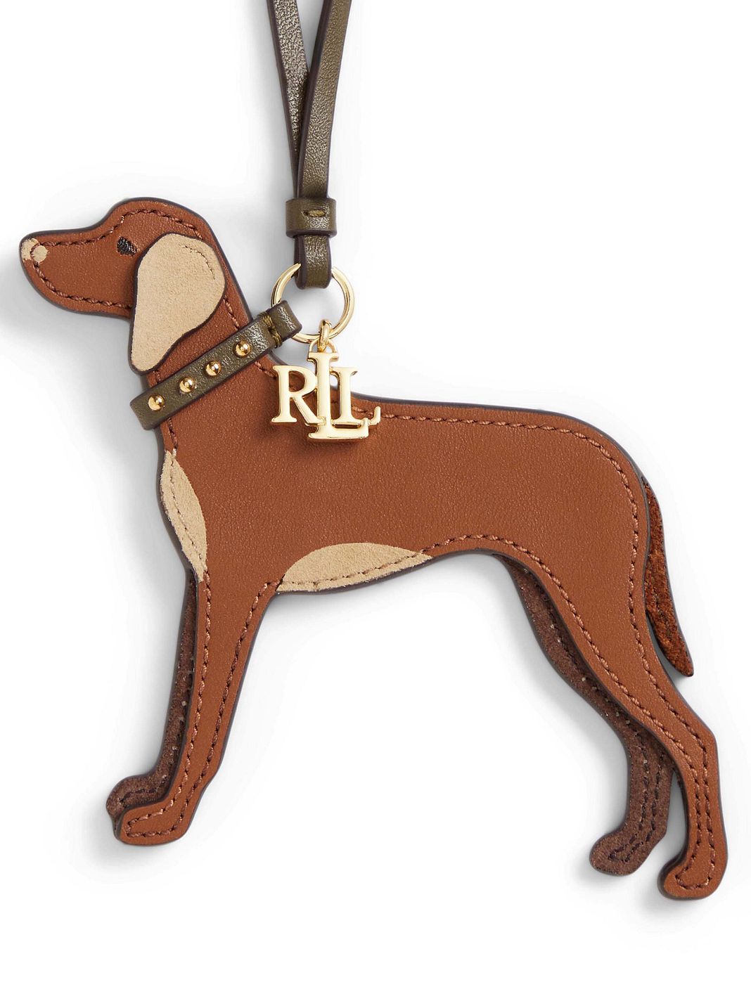 Lauren Ralph Lauren Viszla Nyckelring Läder 10 cm