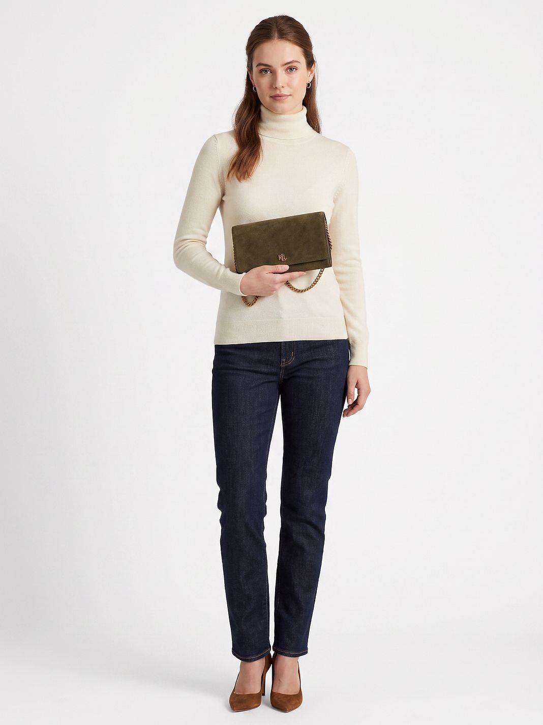 Lauren Ralph Lauren Adair Pochette Vera Pelle 20.5 cm