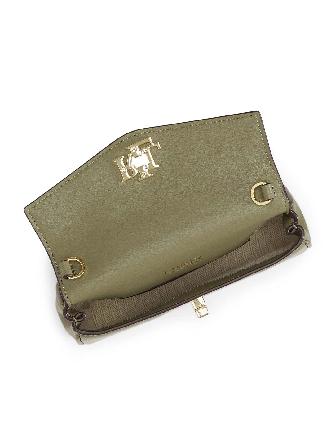 Lauren Ralph Lauren Tanner Borsa a tracolla Vera Pelle 19 cm Lauren Ralph Lauren Tanner Borsa a tracolla Vera Pelle 19 cm