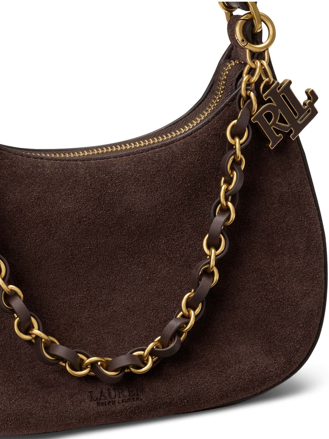 Lauren Ralph Lauren Marcy Borsa a spalla Vera Pelle 25 cm