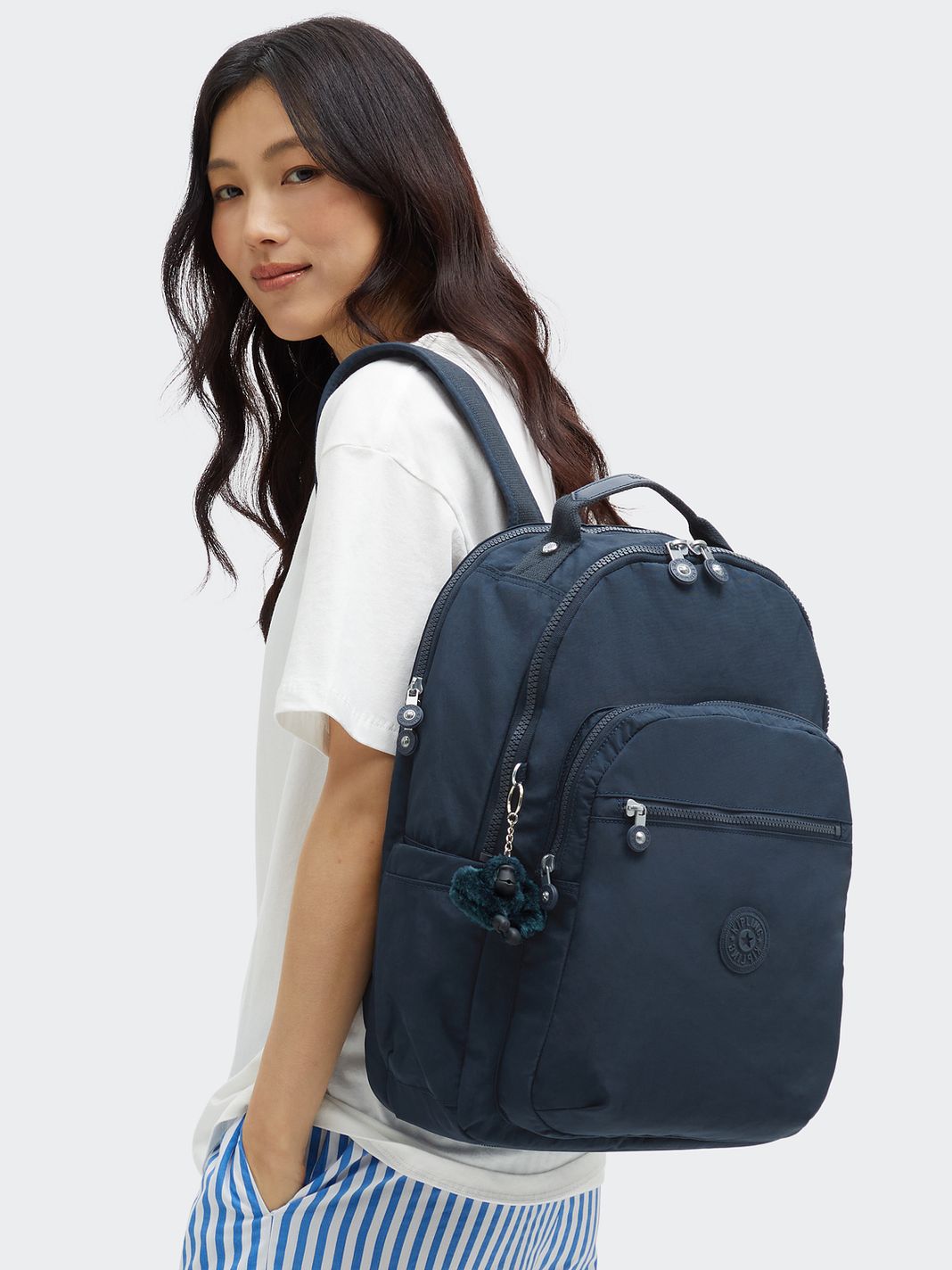 Kipling Basic Seoul Zaino da giorno 44 cm Vano porta PC Kipling Basic Seoul Zaino da giorno 44 cm Vano porta PC
