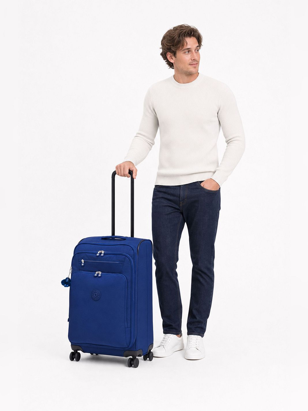 Kipling New Youri 4 ruote Carrello M 68 cm Kipling New Youri 4 ruote Carrello M 68 cm