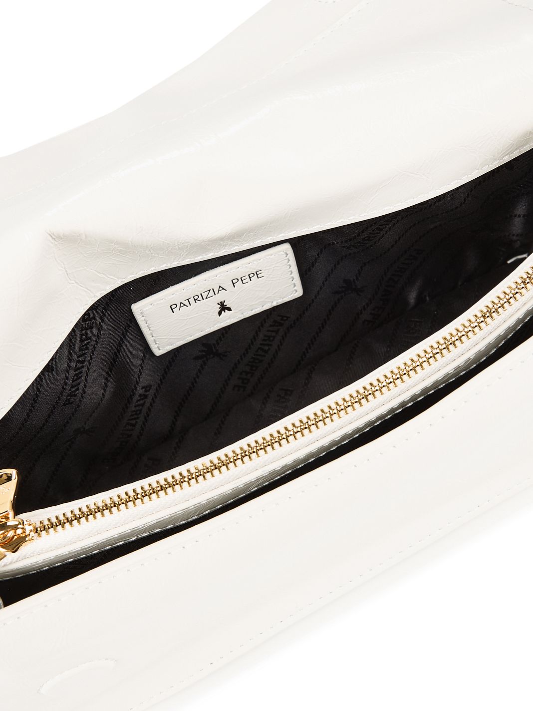 Patrizia Pepe Borsa a tracolla Vera Pelle 23.5 cm Patrizia Pepe Borsa a tracolla Vera Pelle 23.5 cm
