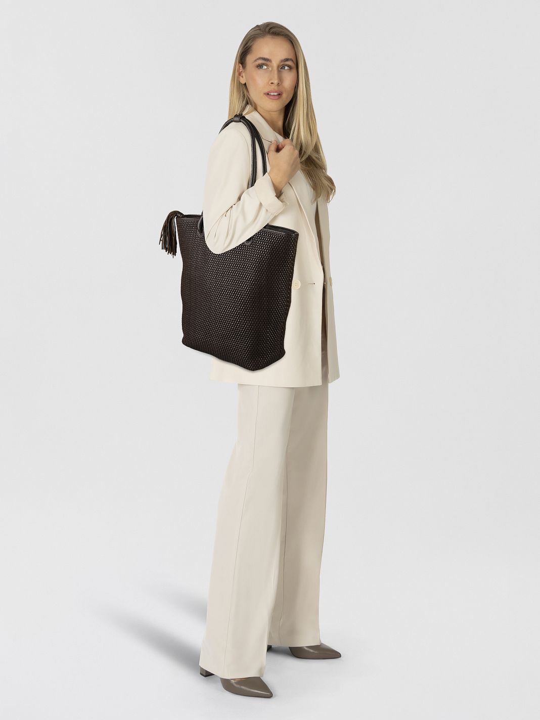 Harbour 2nd Fashion Lights Bolsa de compras Piel natural 38 cm Harbour 2nd Fashion Lights Bolsa de compras Piel natural 38 cm