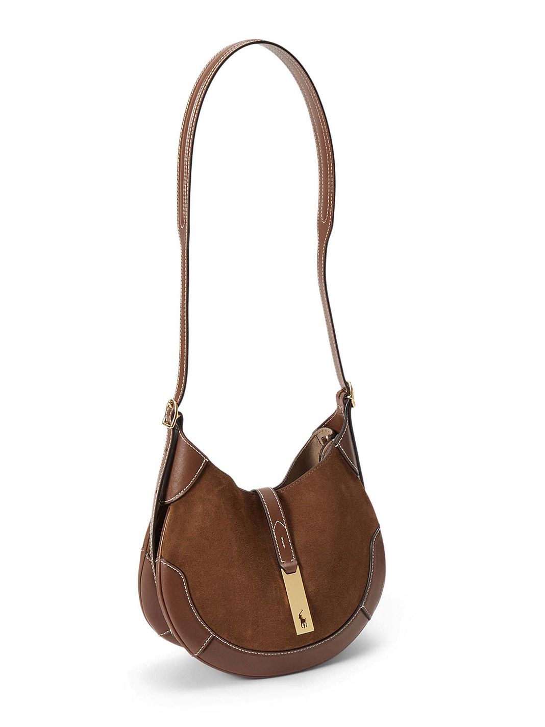 POLO RALPH LAUREN Polo ID Borsa a tracolla Vera Pelle 26 cm