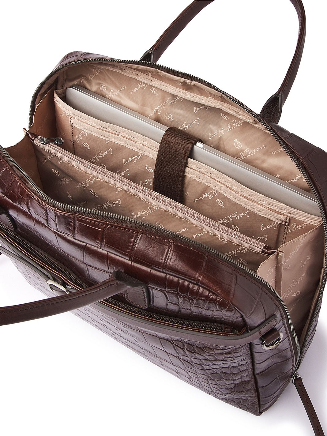 Castelijn & Beerens Lisa Valigetta Protezione RFID Vera Pelle 41 cm Vano porta PC Castelijn & Beerens Lisa Valigetta Protezione RFID Vera Pelle 41 cm Vano porta PC