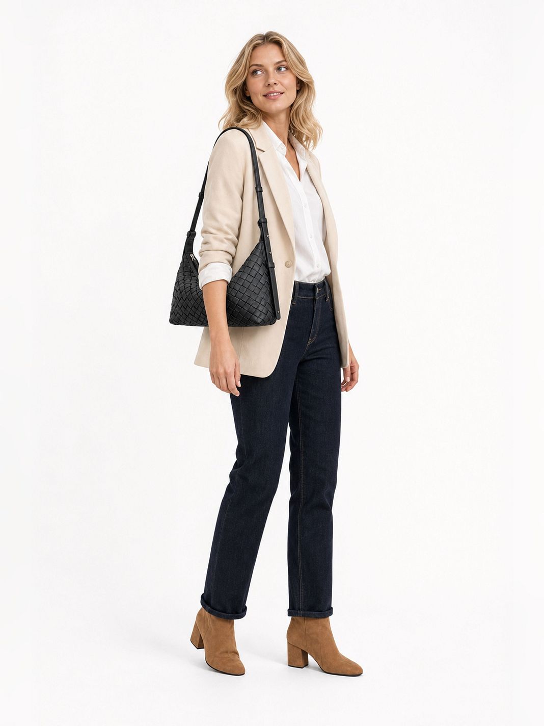 LES VISIONNAIRES Marie Borsa a spalla 33 cm LES VISIONNAIRES Marie Borsa a spalla 33 cm