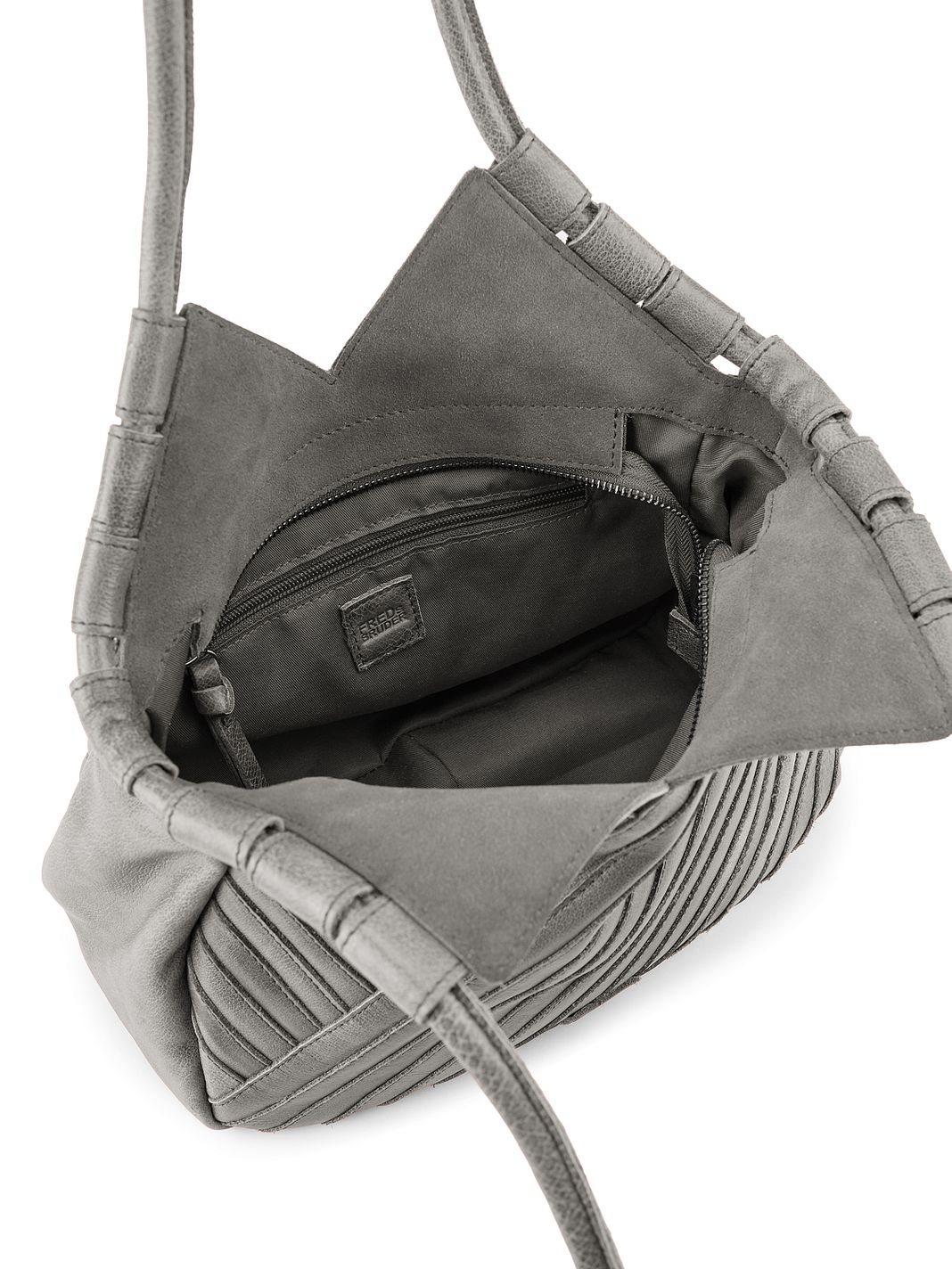 FredsBruder Criss-Cross Borsa shopper Vera Pelle 30 cm FredsBruder Criss-Cross Borsa shopper Vera Pelle 30 cm