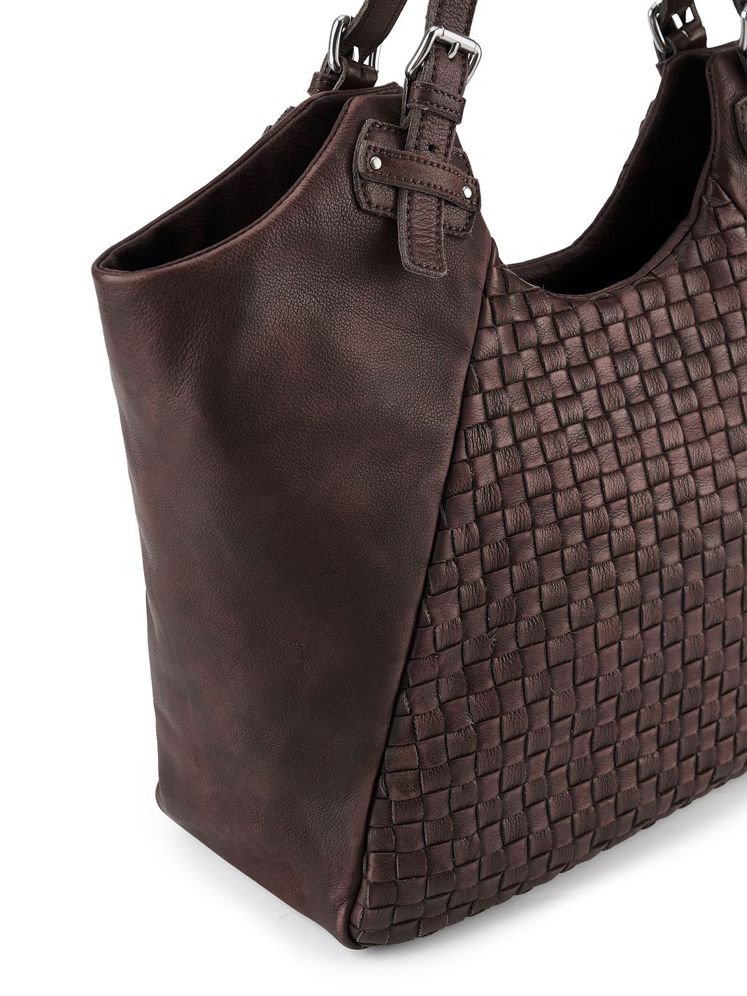 FredsBruder Calm Weave Borsa shopper Vera Pelle 45 cm FredsBruder Calm Weave Borsa shopper Vera Pelle 45 cm