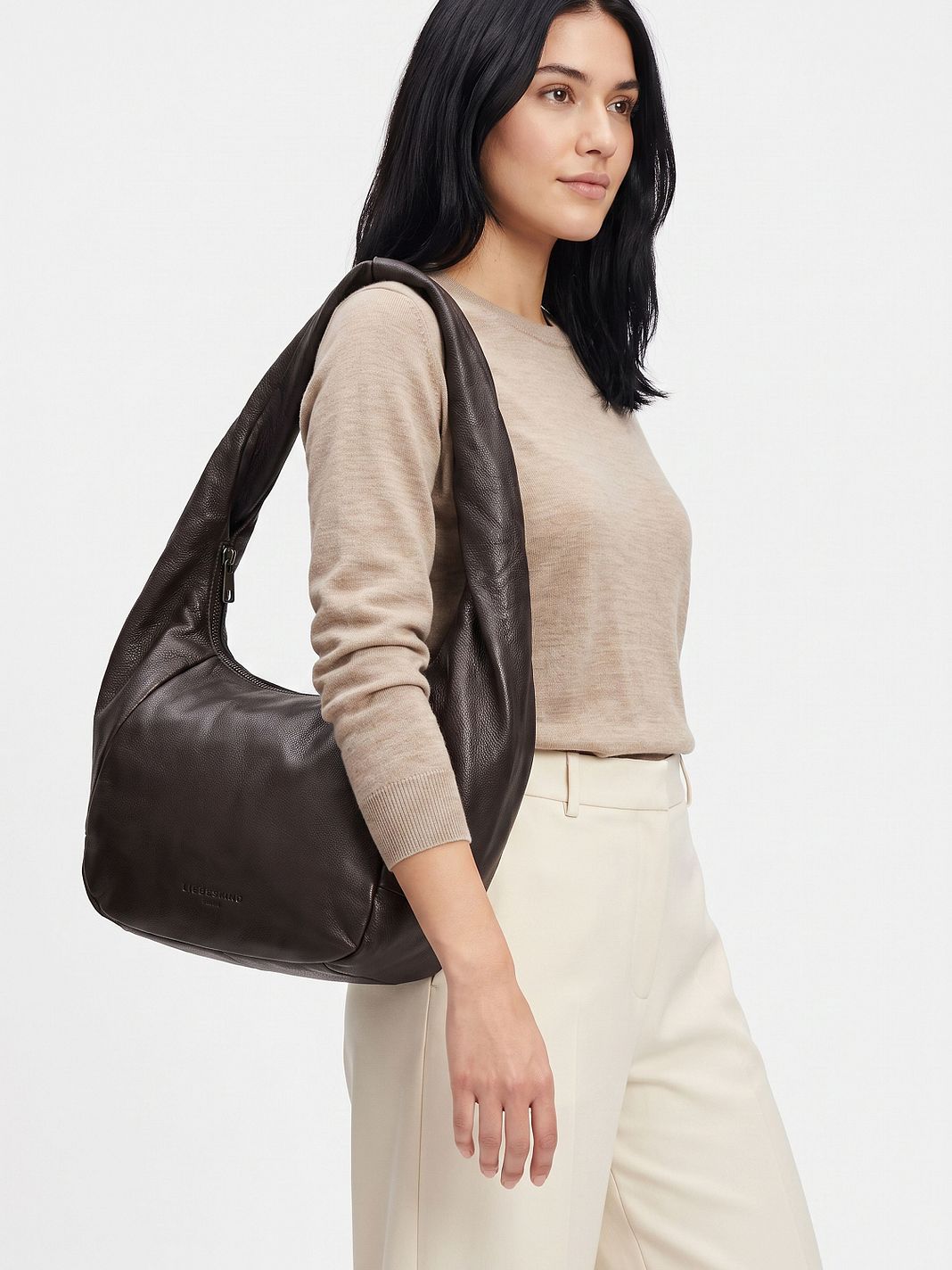 Liebeskind Farrah II Borsa a spalla M Vera Pelle 45 cm Liebeskind Farrah II Borsa a spalla M Vera Pelle 45 cm