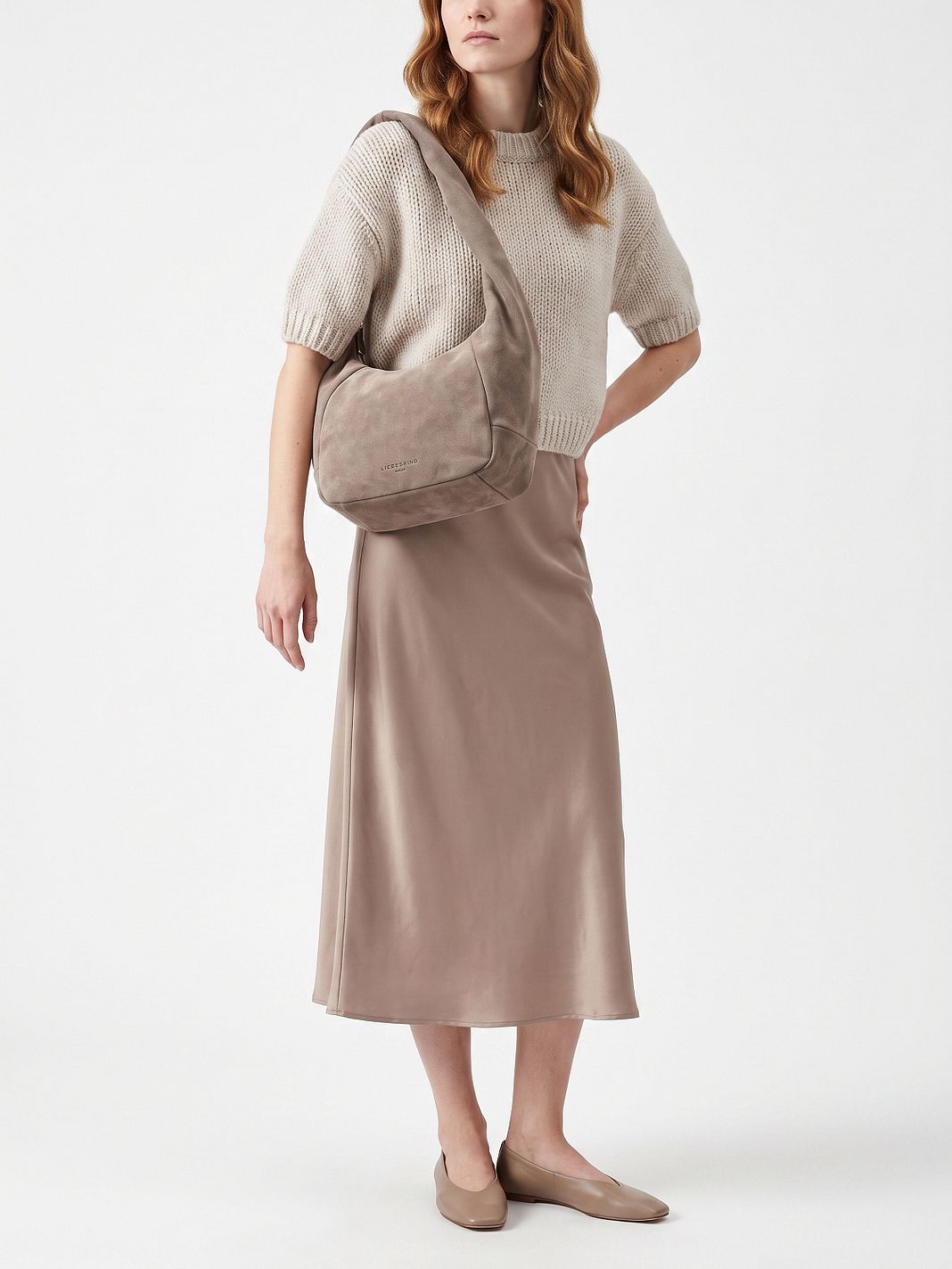 Liebeskind Farrah II Borsa a spalla M Vera Pelle 45 cm Liebeskind Farrah II Borsa a spalla M Vera Pelle 45 cm
