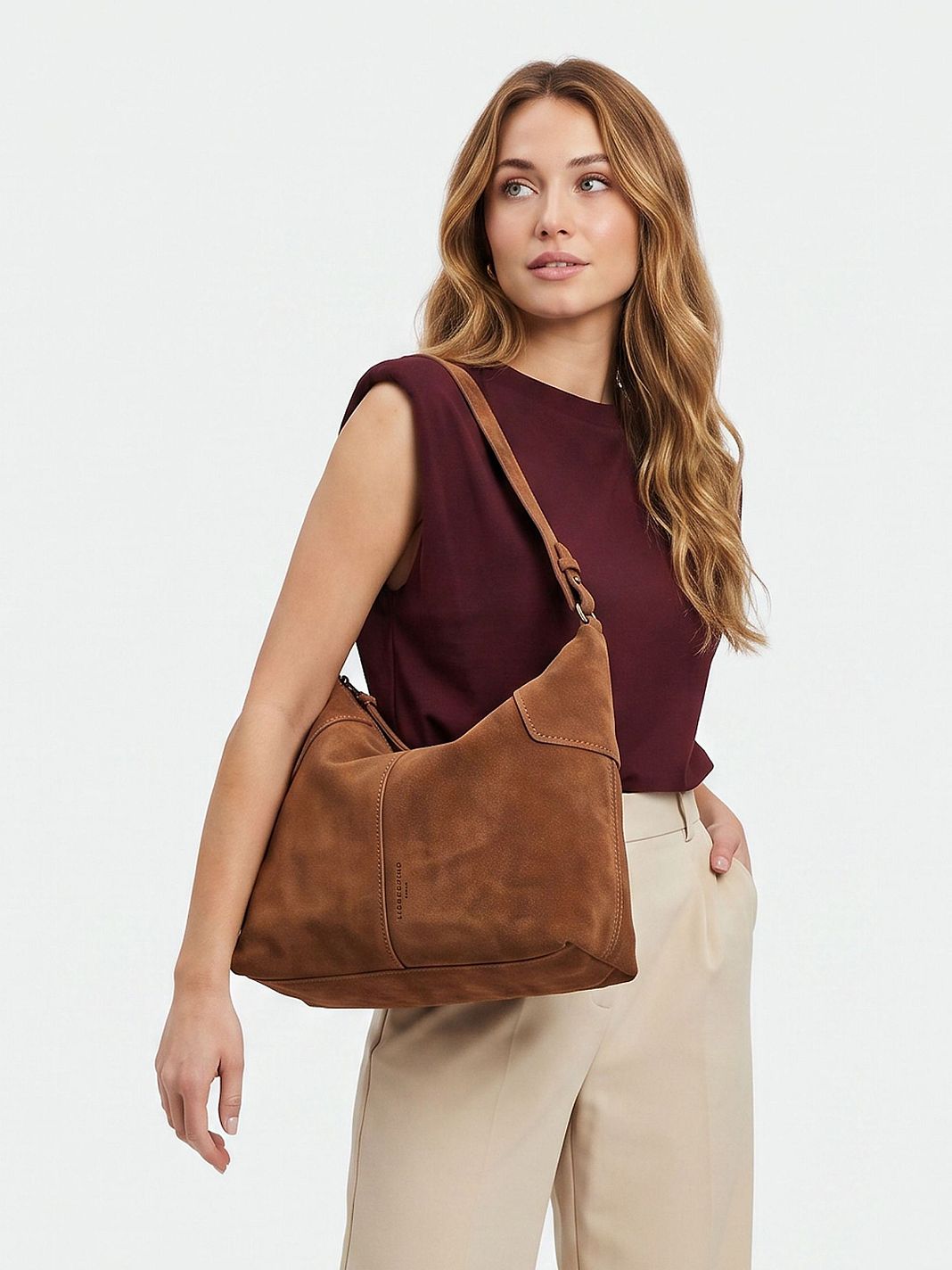 Liebeskind Mila Borsa a spalla Vera Pelle 37.5 cm