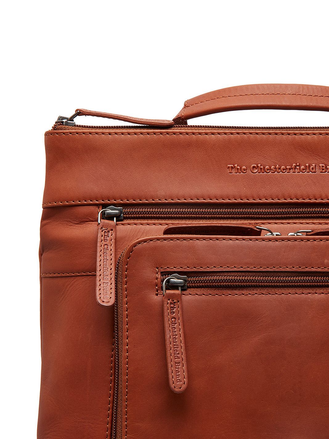 The Chesterfield Brand Caldero Zaino da giorno Vera Pelle 34 cm Vano porta PC