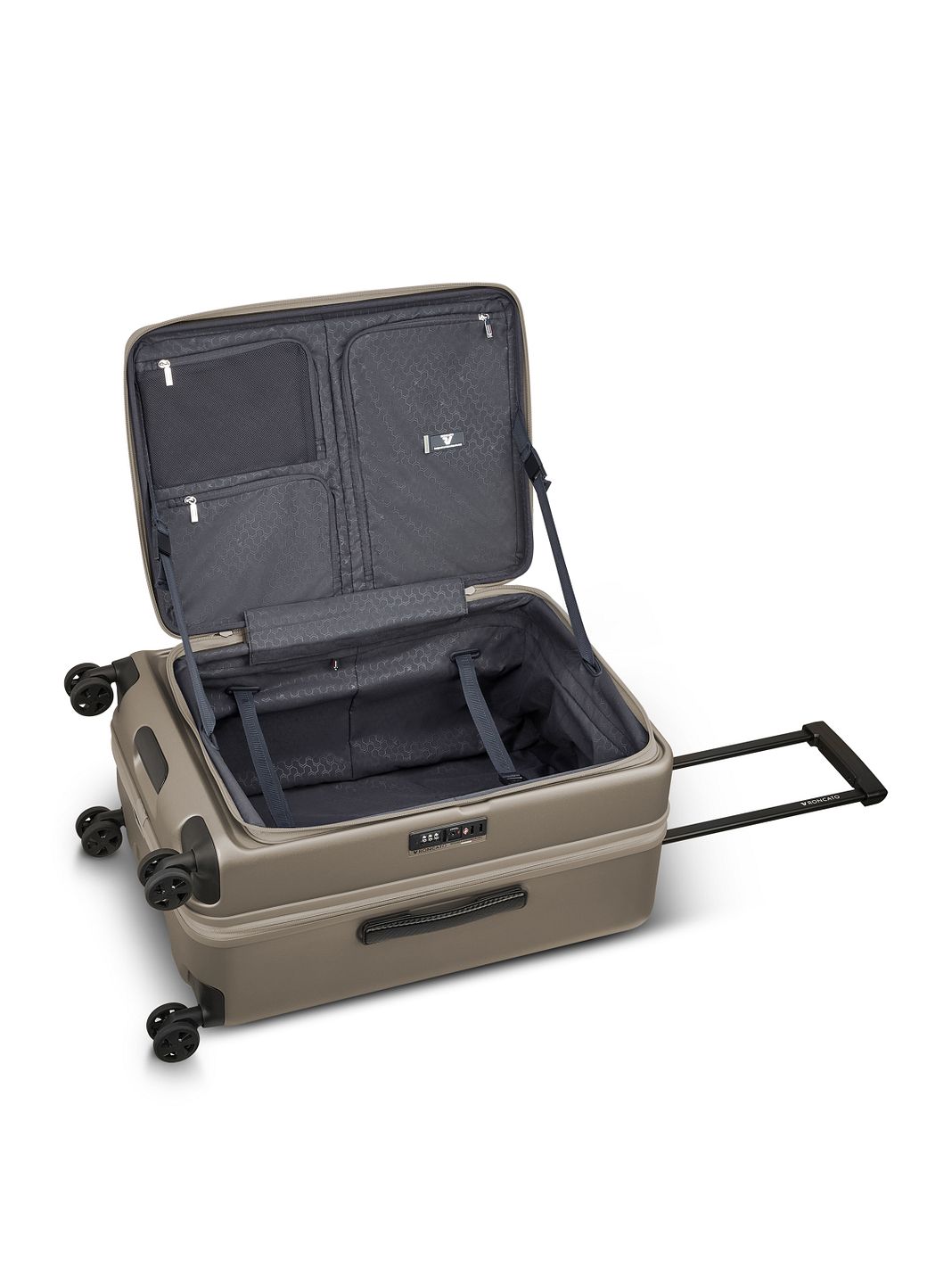Roncato Florence 4 ruote Set di valigie 3 pezzi espandibile Roncato Florence 4 ruote Set di valigie 3 pezzi espandibile